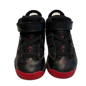 Jordan 6 Rings Red and Black